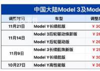 特斯拉一个月内四次涨价 ModelY长续航版售价上调2000元