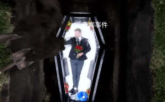 美国网红挑战被活埋7天 患上了幽闭恐惧症