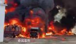 中缅边境一运输站起火:疑武器爆炸