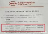 员工上厕所喝水要报备?比亚迪回应