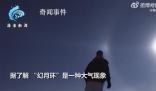 男子在零下30度内蒙古拍到幻月环 就像置身外太空