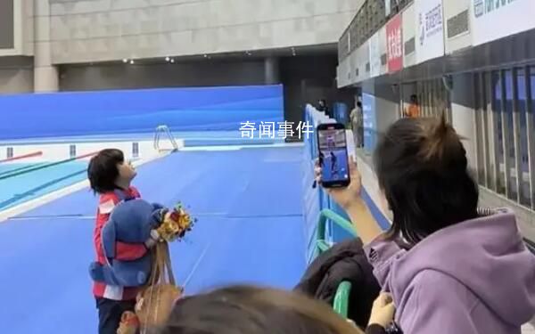 张家齐获季军赛后表白粉丝 没能让你们有很大期待