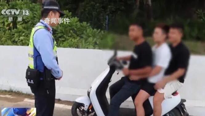 游客扎堆在网红公路拍照 别拿生命换照片