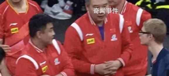 国乒教练组拒绝和勒布伦握手
