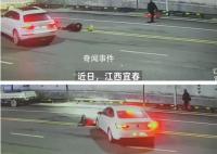 两名司机撞倒同一男子仅隔14秒 这也引发了网友的热议