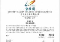 碧桂园主席及总裁降薪至一年12万 此前最高年薪300万