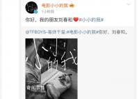 易烊千玺新片演脑瘫 新片《小小的我》发布首张海报