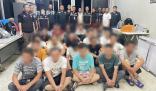 30名中国人因非法务工在泰国被捕 并交由塔廊警局依法处置