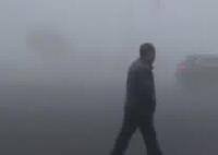 上海郊区的雾大到可拍西游记 敢问路在何方