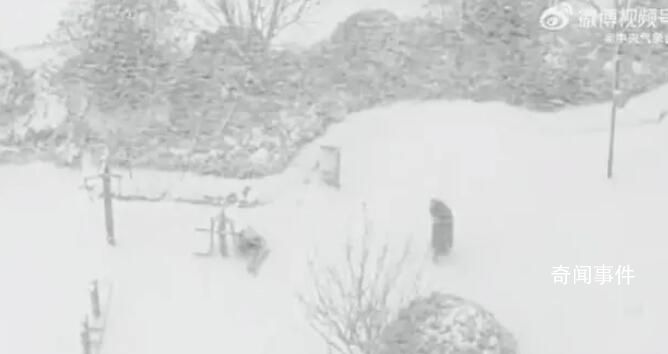 塔克拉玛干沙漠下雪了 迎来今冬首场降雪