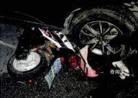醉汉连撞3车致1死 逃逸后在草丛睡着