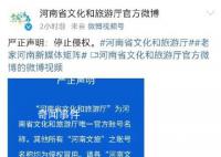 河南省文旅厅请河南文旅等停止侵权
