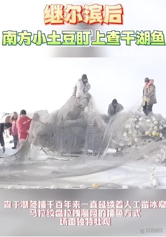 继尔滨后南方小土豆盯上查干湖鱼