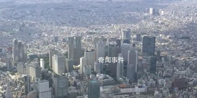 日本东京湾地震 监控画面剧烈摇晃