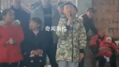 老人90岁生日12岁曾孙发言 毫不怯场