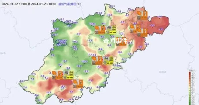 浙江多地发布停课通知 因低温雨雪冰冻天气原因